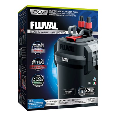 Fluval "207" 780 л/час, 10 Вт, 60-220 л (канистровый фильтр) Fluval "207" 780 л/час, 10 Вт, 60-220 л (канистровый фильтр)