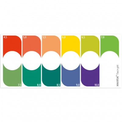 Нилпа "PH тест"для определения уровня кислотности воды (тест) Нилпа "PH тест"для определения уровня кислотности воды (тест)