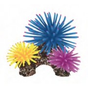 FI "Композиция из мягких кораллов (синий/жёлтый/фиолетовый)" 10*6*8 см