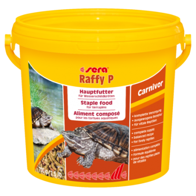 Sera "Raffy P" 3.8 л (основной корм для водных черепах) Sera "Raffy P" 3.8 л (основной корм для водных черепах)
