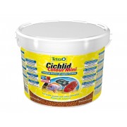 Tetra "Cichlid Colour Mini" 10 л (мелкие гранулы)