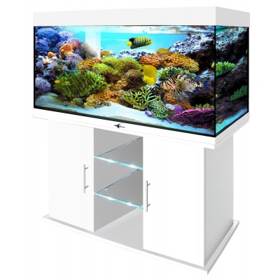 Биодизайн "Атолл 350" Белый, 340л, 126*51*65 см Биодизайн "Атолл 350" Белый, 340л, 126*51*65 см