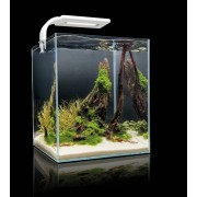 Aquael "Shrimp Set Smart 30" Белый, 30л, фильтр, LED, нагреватель (аквариумный набор)