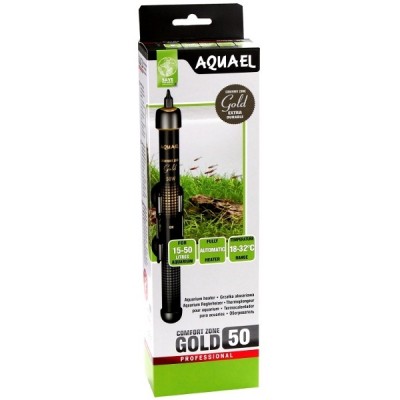 Aquael "Comfort Zone Gold 50" 50 Вт, 15-50 л (стеклянный нагреватель) Aquael "Comfort Zone Gold 50" 50 Вт, 15-50 л (стеклянный нагреватель)