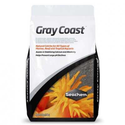 Seachem "Gray Coast" 10 кг (грунт кальцитовый) Seachem "Gray Coast" 10 кг (грунт кальцитовый)