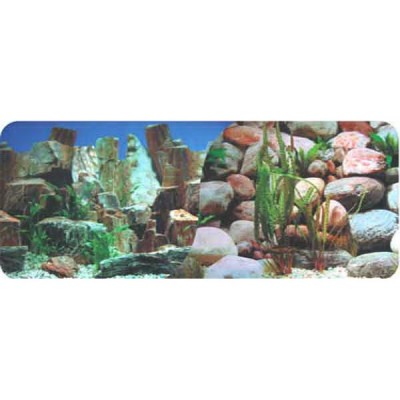 Фон двухсторонний 50 см. Камни скалы синий/Камни Фон двухсторонний 50 см. Камни скалы синий/Камни