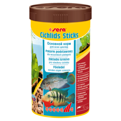 Sera "Cichlids Sticks" 250 мл (основной корм для цихлид) Sera "Cichlids Sticks" 250 мл (основной корм для цихлид)