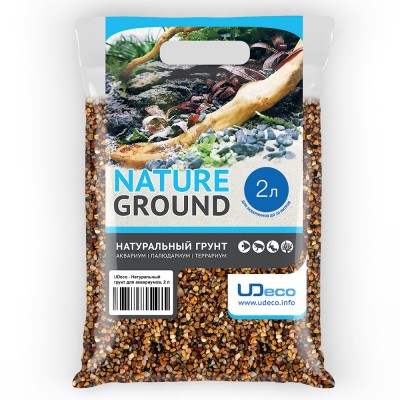 UDeco "River Yellow" 3-5 мм, 2 л (жёлтый гравий) UDeco "River Yellow" 3-5 мм, 2 л (жёлтый гравий)