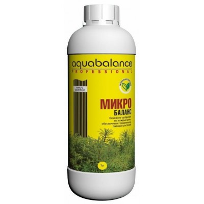 Aquabalance "Микро Баланс" 1 л (основное удобрение на каджый день) Aquabalance "Микро Баланс" 1 л (основное удобрение на каджый день)