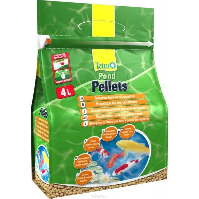 Tetra "Pond Pellets" 4 л (крупные гранулы) Tetra "Pond Pellets" 4 л (крупные гранулы)