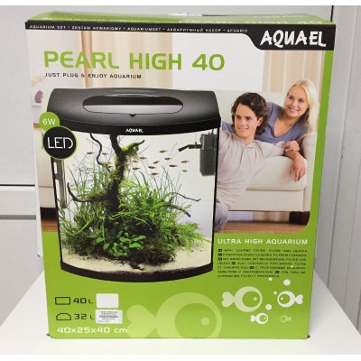 Aquael "Pearl High 40" 40л, LED, фильтр, нагреватель (аквариумный набор) Aquael "Pearl High 40" 40л, LED, фильтр, нагреватель (аквариумный набор)