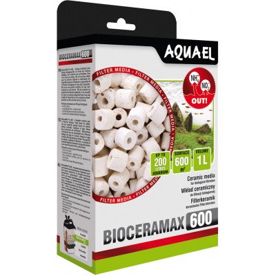 Aquael "BioCeraMax 600" 1 л (керамический наполнитель для биофильтрации) Aquael "BioCeraMax 600" 1 л (керамический наполнитель для биофильтрации)