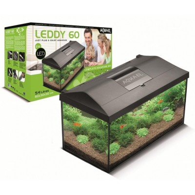 Aquael "Leddy Set 60" 54 л, LED, фильтр, нагреватель (аквариумный набор) Aquael "Leddy Set 60" 54 л, LED, фильтр, нагреватель (аквариумный набор)