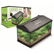 Aquael "Leddy Set 60 white" 54 л, LED, фильтр, нагреватель (аквариумный набор)