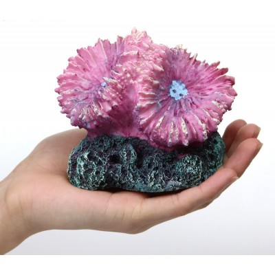 Морские полипы 11х9х9см (Коралл искуственный) фиолет Морские полипы 11х9х9см (Коралл искуственный) фиолет