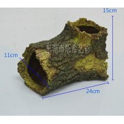 Бревно коричневое 24см*15см*11см