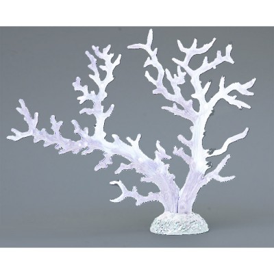 Коралл пластиковый белый 34x7x26см Коралл пластиковый белый 34x7x26см