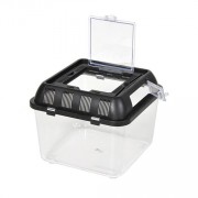 Фаунариум Naribo PC-205 для мелких животных, черный, 20,5x20,5x17см