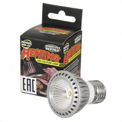 Nomoy Pet UVB 10.0 LED calcium supplement lamp 220В E27 5Вт Nomoy Pet UVB 10.0 LED calcium supplement lamp 220В E27 5Вт