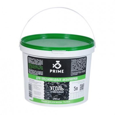 Prime "Уголь для пресноводных аквариумов" 5л Prime "Уголь для пресноводных аквариумов" 5л