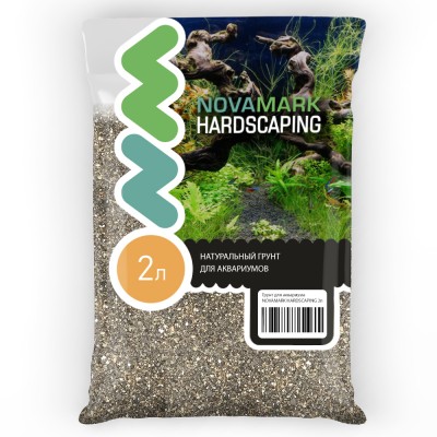 Novamark "Hardscaping Галька морская темная (Relict Dark)" 0,8-3 мм, 2л (3,2кг) Novamark "Hardscaping Галька морская темная (Relict Dark)" 0,8-3 мм, 2л (3,2кг)