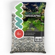 Novamark "Hardscaping Галька морская темная (Relict Dark)" 5-10 мм,6л (10кг)
