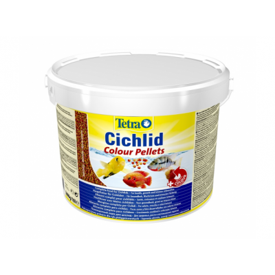 Tetra "Cichlid Colour Pellets" 10л (гранулы) Tetra "Cichlid Colour Pellets" 10л (гранулы)