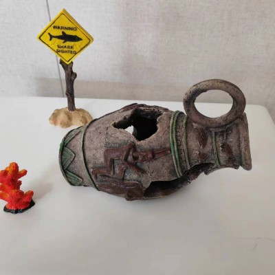 Кувшин укрытие для рыбок 1150руб.  Кувшин укрытие для рыбок 1150руб.