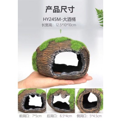 Бочка с зеленым мхом большая 950руб Бочка с зеленым мхом большая 950руб