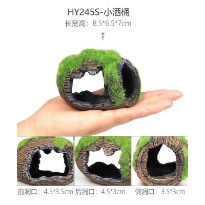 Бочка с зеленым мхом малая 550руб Бочка с зеленым мхом малая 550руб