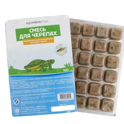Аква Меню "Смесь для черепах" (замороженный корм) Аква Меню "Смесь для черепах" (замороженный корм)