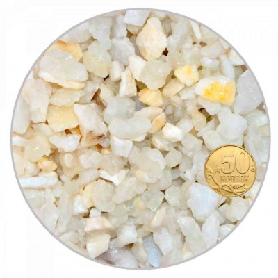 Мрамор Биодизайн белый 5-10мм. Пакет 4л. 5кг. Мрамор Биодизайн белый 5-10мм. Пакет 4л. 5кг.