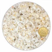 Кварцевая крошка Биодизайн белая 1-3мм. Пакет 4л. 5кг.