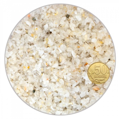 Кварцевая крошка Биодизайн белая 1-3мм. Пакет 4л. 5кг. Кварцевая крошка Биодизайн белая 1-3мм. Пакет 4л. 5кг.