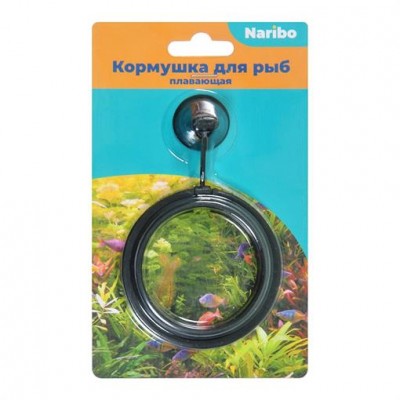 Naribo Кормушка пластиковая на присоске круглая Naribo Кормушка пластиковая на присоске круглая