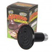 Nomoy Pet "Normal ceramic lamp Black" 7х10см 220В E27 25Вт лампа керамическая