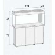 Juwel "Rio 240 LED" Серый 240 л, 121*41*55 см (аквариум с тумбой)