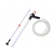 Сифон с кнопкой засоса воды 40-92см плюс насадка скребок