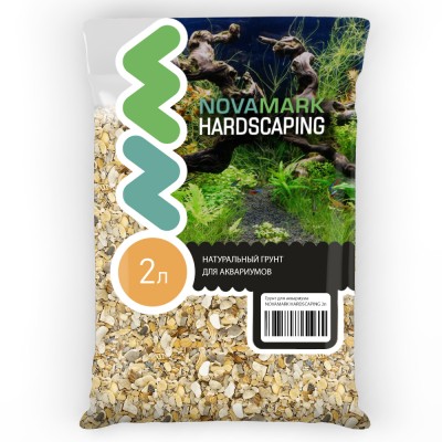 Novamark "Hardscaping Галька Каспийская 5-7мм 2л Novamark "Hardscaping Галька Каспийская 5-7мм 2л