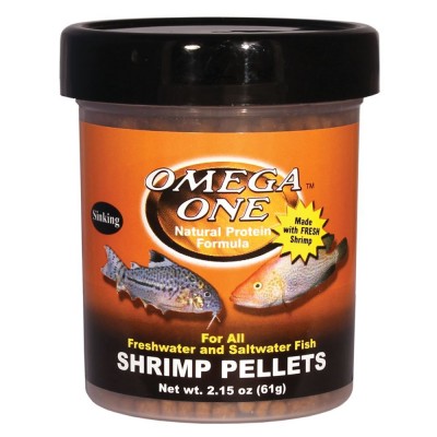 Pellets "Shrimp one" тонущие гранулы корм с креветкой 61 гр Pellets "Shrimp one" тонущие гранулы корм с креветкой 61 гр