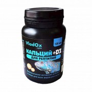 VladOx "КАЛЬЦИЙ +D3" для рептилий 120 мл