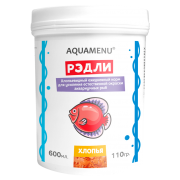 Aquamenu "Рэдли" 600мл/110г хлопья для окраса (корм для рыб)