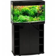 Биодизайн "Crystal Panoramic 145" черный супреглянец 144л 81*41*53 + Led 27.3W 3800Lm