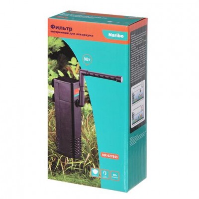 Naribo "F-330" 8W 650л/ч фильтр для аквариума 50-80л Naribo "F-330" 8W 650л/ч фильтр для аквариума 50-80л