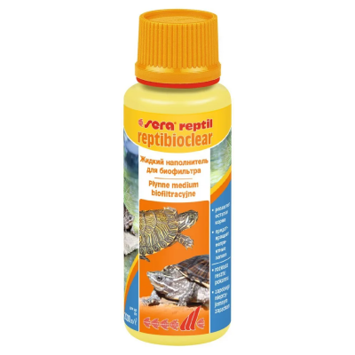 Sera "reptil reptibioclear" 100мл (удаляет запахи и очищает воду) Sera "reptil reptibioclear" 100мл (удаляет запахи и очищает воду)