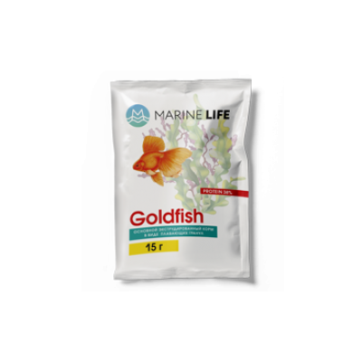 Marine Life "Goldfish" 3-4мм гранулы 15 г (корм) Marine Life "Goldfish" 3-4мм гранулы 15 г (корм)