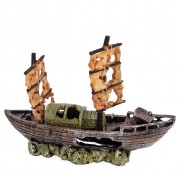 Prime "Затонувший парусник" 34*15*24 см (декорация пластиковая)