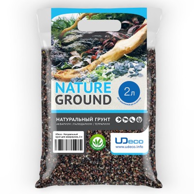 UDeco "River Brown" 2.5-5 мм, 2 л (коричневый гравий) UDeco "River Brown" 2.5-5 мм, 2 л (коричневый гравий)