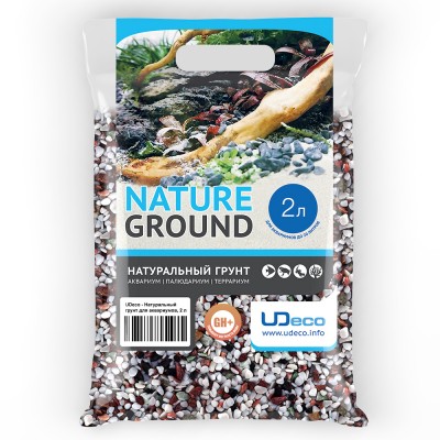 UDeco "Canyon Mix" 4-6 мм, 2 л (разноцветный гравий) UDeco "Canyon Mix" 4-6 мм, 2 л (разноцветный гравий)