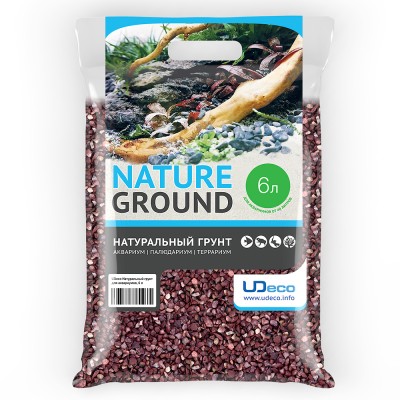 UDeco "Canyon Red" 4-6 мм, 6 л (красный гравий) UDeco "Canyon Red" 4-6 мм, 6 л (красный гравий)